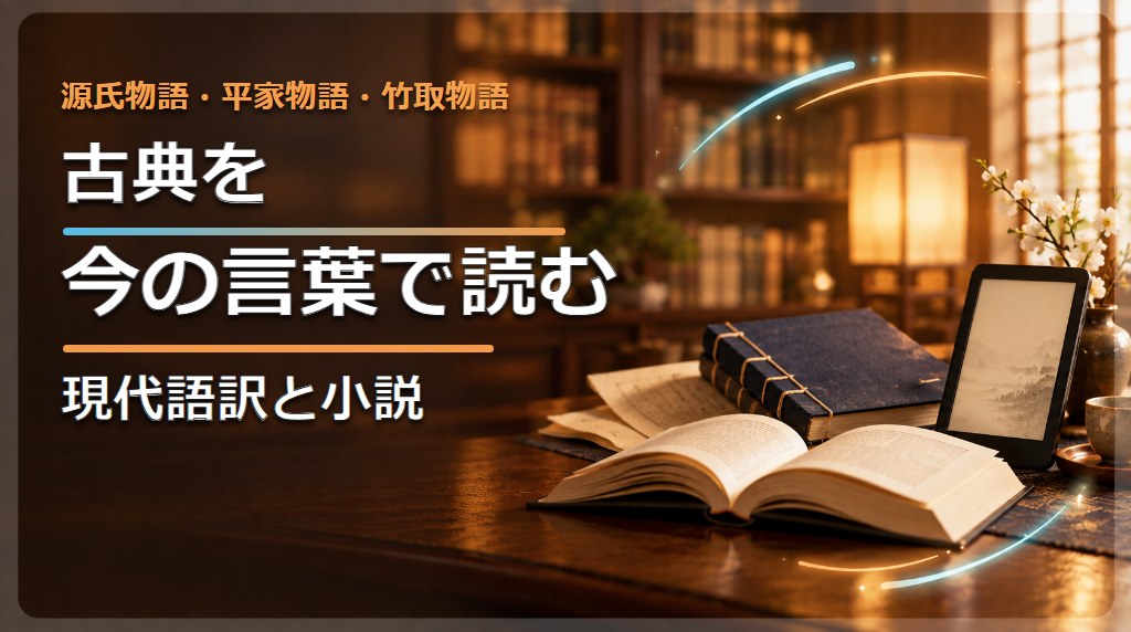 源氏物語・平家物語・竹取物語 古典を今の言葉で読む 現代語訳と小説